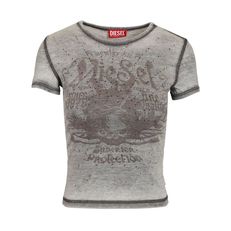 Diesel Women TShirt TUncutiesLongAa3